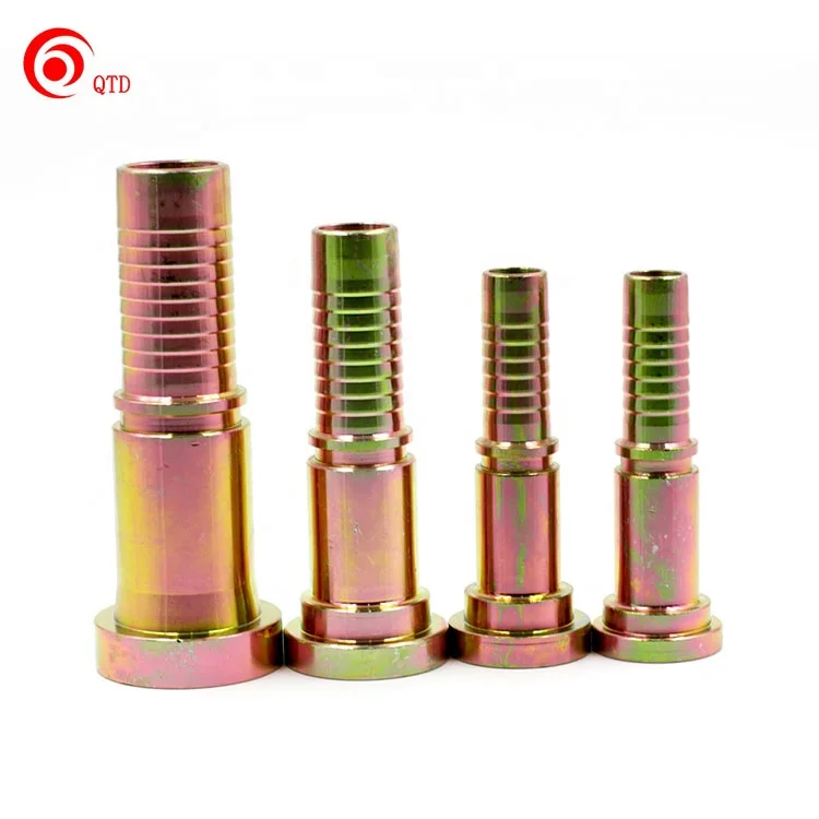 Factory Direct Price Carbon Steel JIC BSP Flange Hydraulic Hose Fitting Connectors