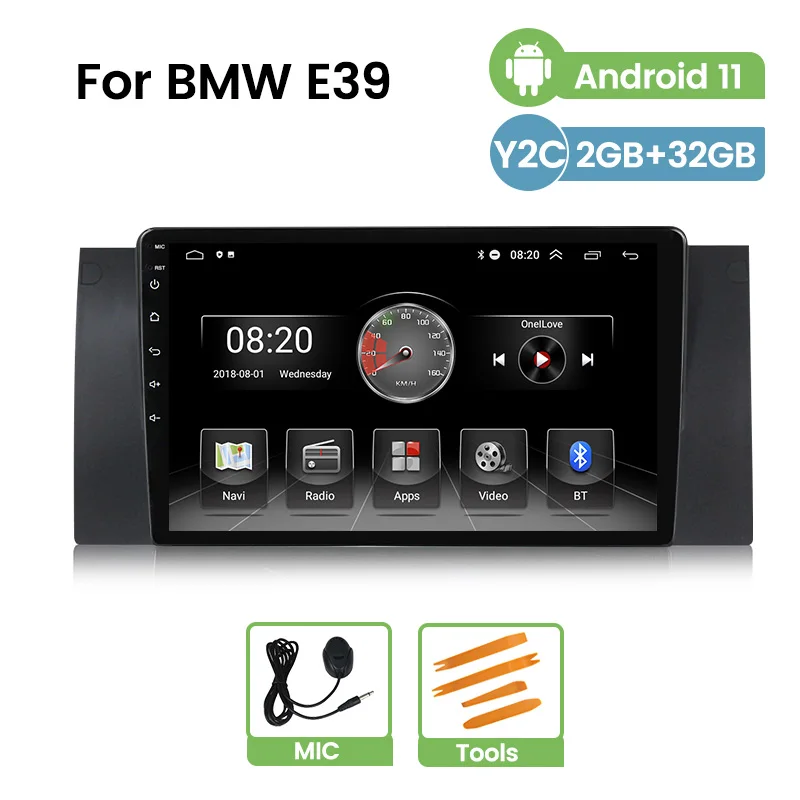  Android четырехъядерный автомобильный DVD-плеер для BMW X5 E53 E39 1999-2006 мультимедийный видеонавигатор GPS автомобильное радио