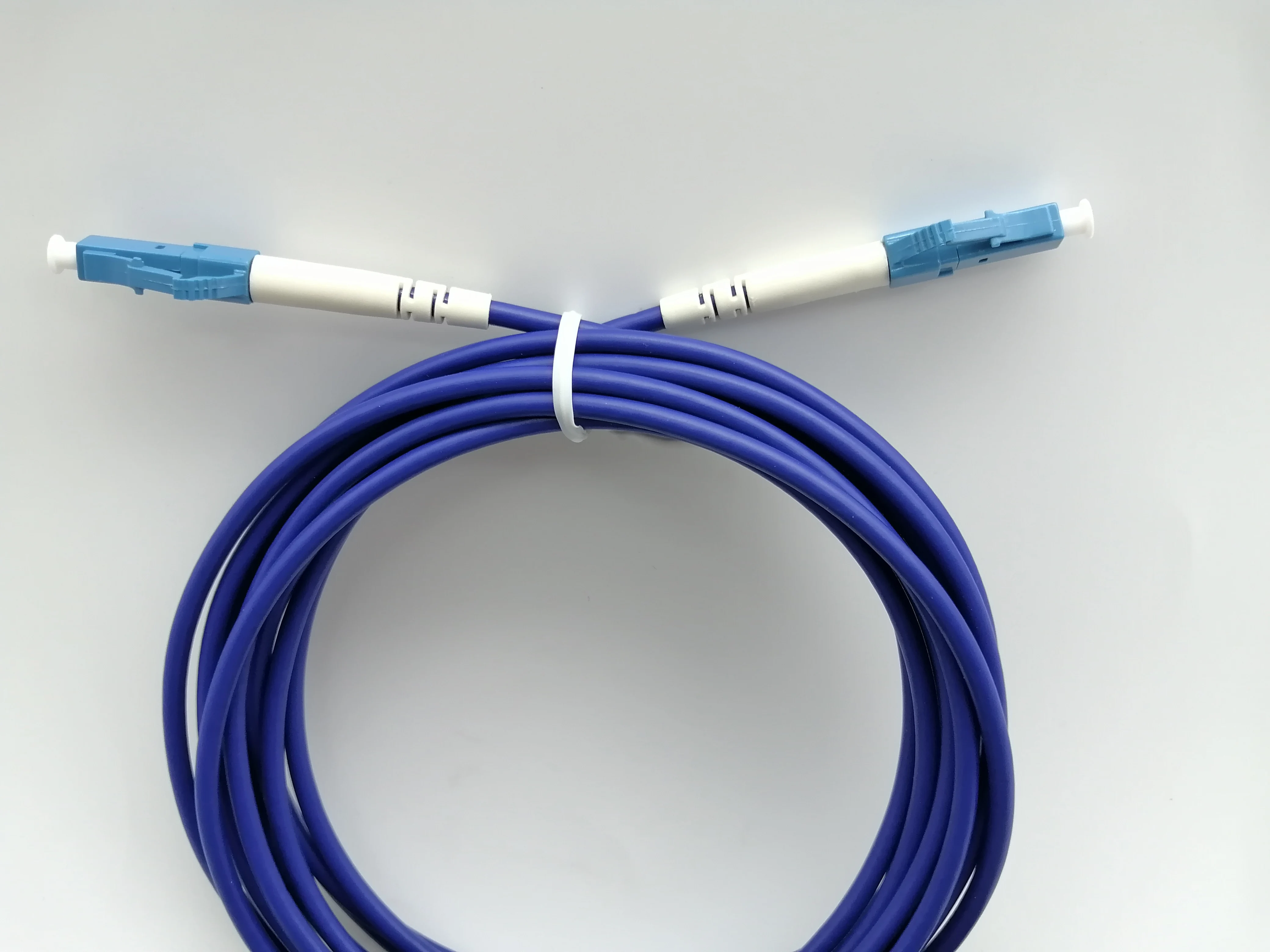 LC to LC simplex single mode Armored fiber jumper optical fiber lead fiber optic fatch cord