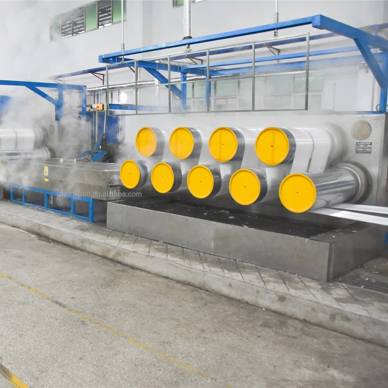 Recycled Polyester Staple Fiber Production Line