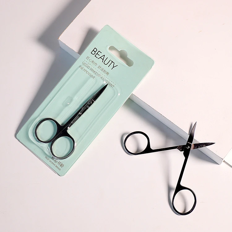 Прямая продажа с фабрики, ножницы из нержавеющей стали для бровей, профессиональные ножницы для красоты локтей