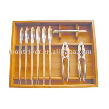 
Bamboo Luxury Seafood set in bamboo box 