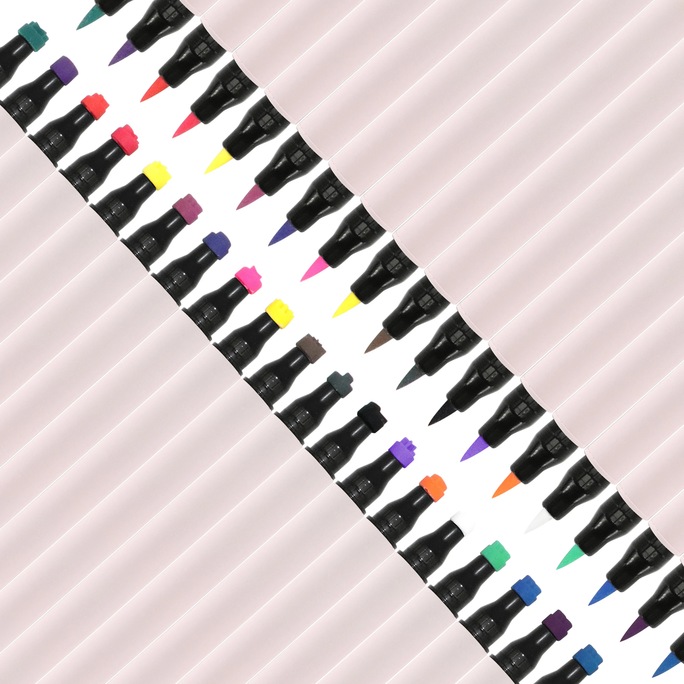 Wholesale 9-Colour Pink Star and Heart Stamp Eyeliner Long Lasting Natural Cosmetic Pen 2 in 1 Eyeliner Stamp