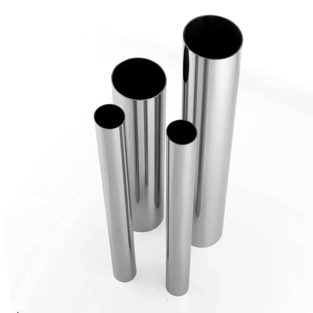 Wide Application SUS ASTM CE Standard Stainless Steel 316L Grade Mirror Finish Round Tube for Mall Apartment Hotel