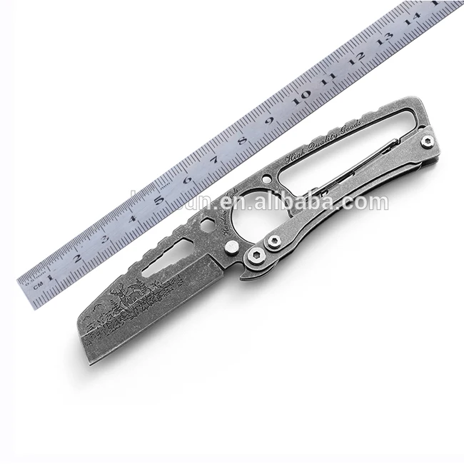 knife swiss army edc multi tool navajas damascus hunting keychain ring blanks fixed blade Survival Camping knife