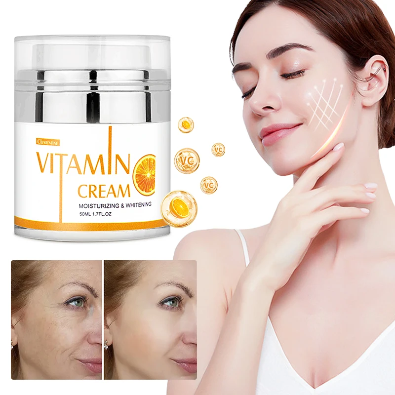 Beauty skin care repair antiaging facial cream organic moisturizer anti aging vitamin c e face cream
