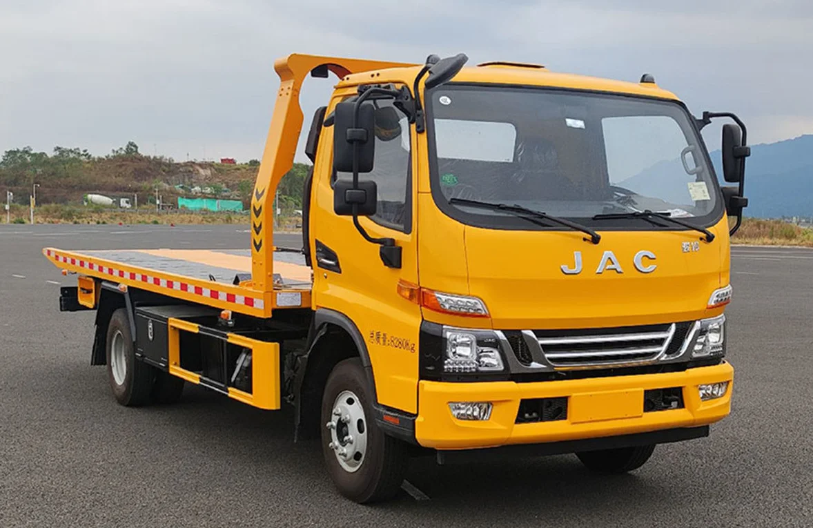 JAC дешевые цены на буксировку аварийно-спасательный грузовик бортовой аварийный 5 6 эвакуатор