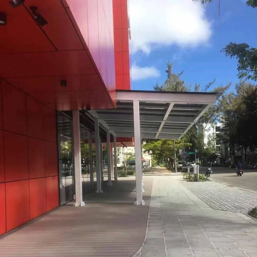 Attractive prefabricated metal supermarket steel structure buildings manufacturer constructions supply shopping mall in Maldives