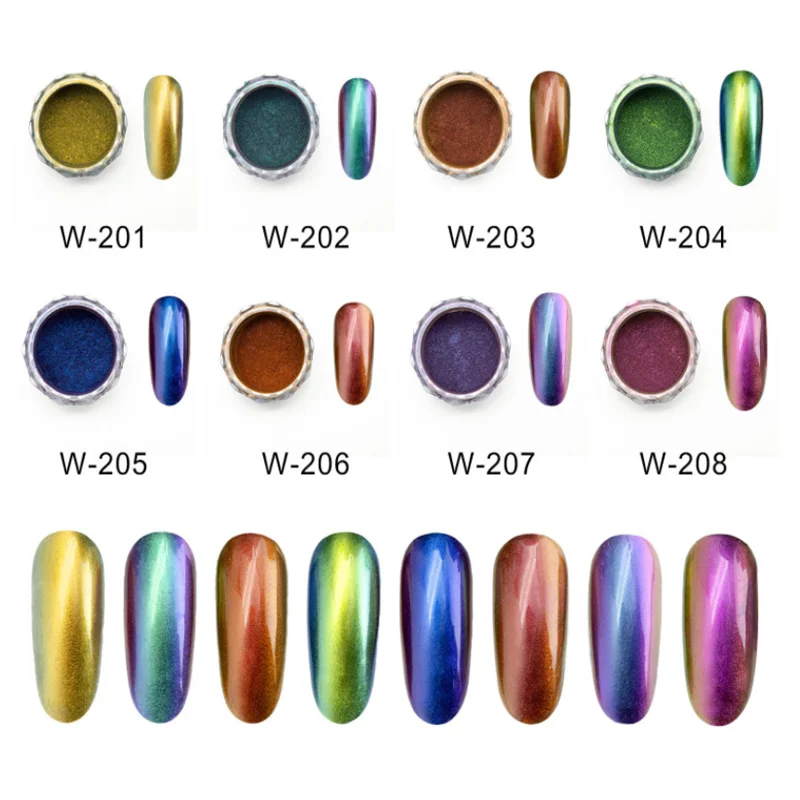 Hot Selling Chameleon Mica Powder High Pigment Super Chameleon Pigment Powder