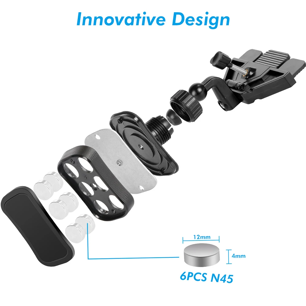 Phone Mount Tablet Holder Universal Car Phone Holder CD Slot 360 Rotating Mobile Phone Holder Car Mount