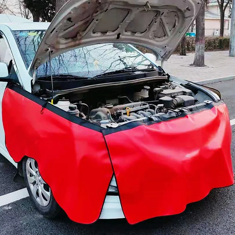 Wholesale reused waterproof  automotive workshop magnetic protection car fender cover for repair
