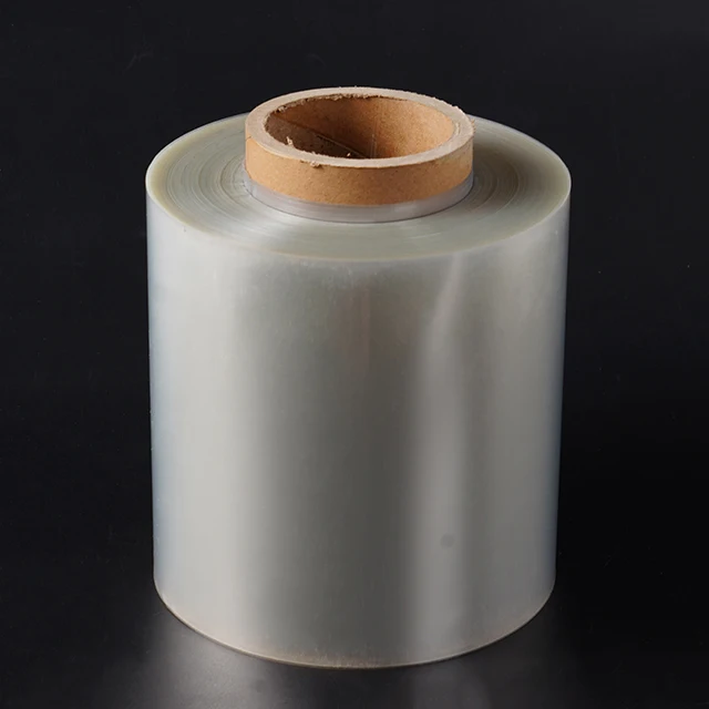 China Good Quality Heat shrink Transparent Packing Glossy Lamination Super Clear Film Roll Pvc Film