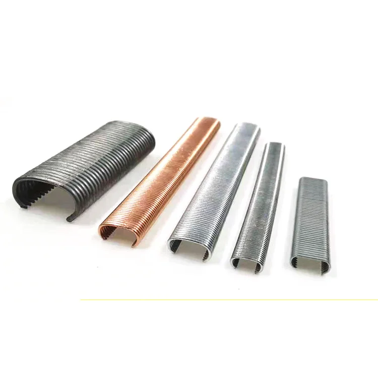 Free sample C17 C20 C24 C45 hog ring c clips staples for poultry chicken mesh cage wire fence fasten installation