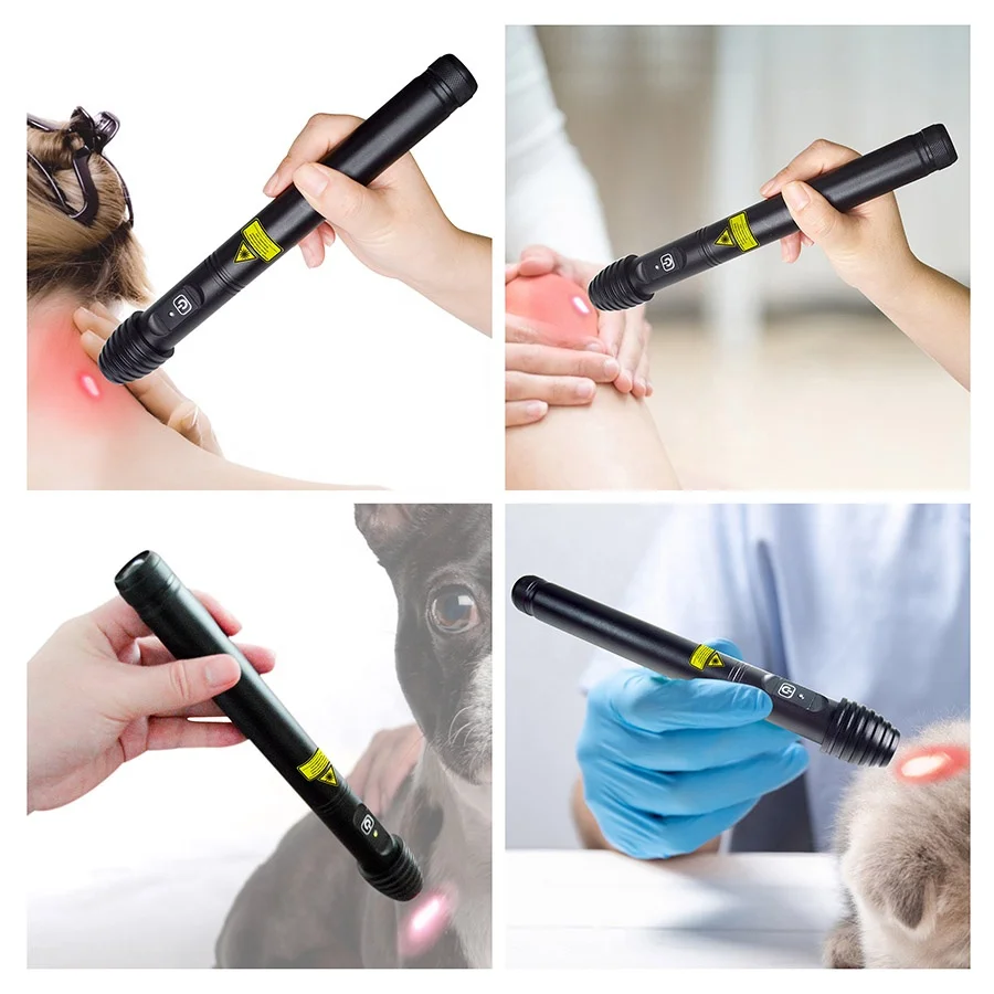 Clinically proven laser rechargeable acupuncture pen to treat onychomicosis nails and stop smoking
