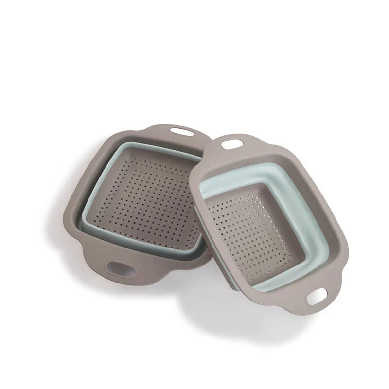Chinese Plastic Mold Manufacture Supplier Collapsible Colander Over Sink Strainer Collapsible Sink Colanders & Strainers Basket