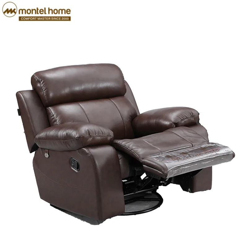Manual Recliner Sofa Set Modern Italian Leather Recliner Sofa set