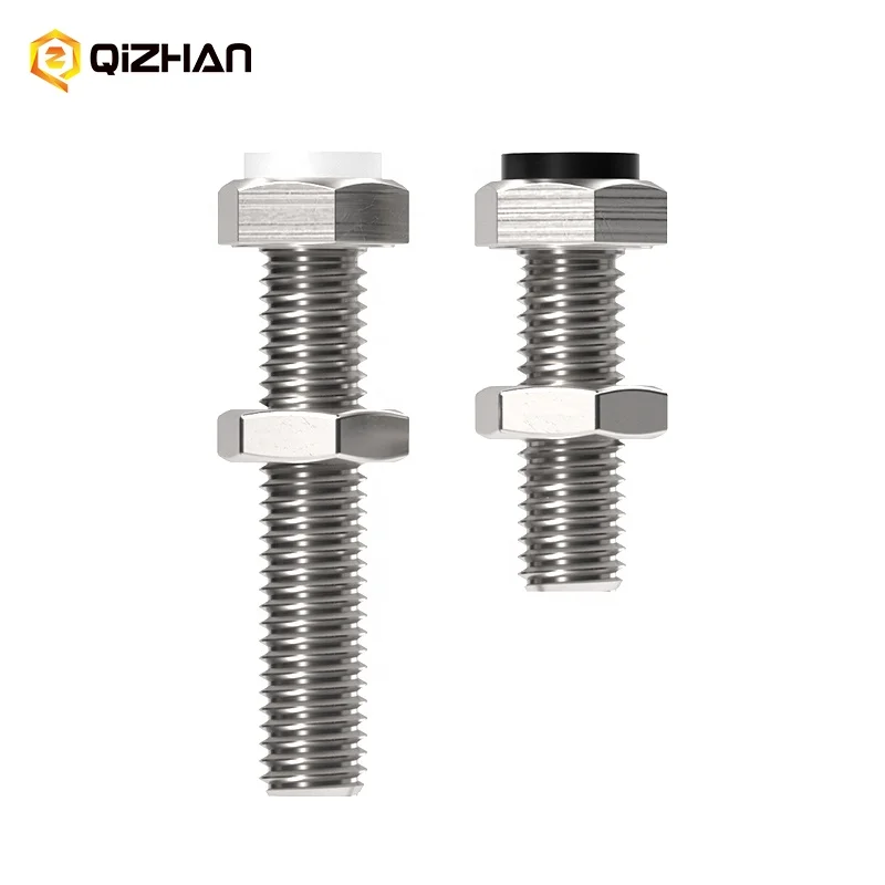 Factory direct stainless steel M3M4M5M6M8M10M12 Hex Shoulder Type Screw Stopper Bolt