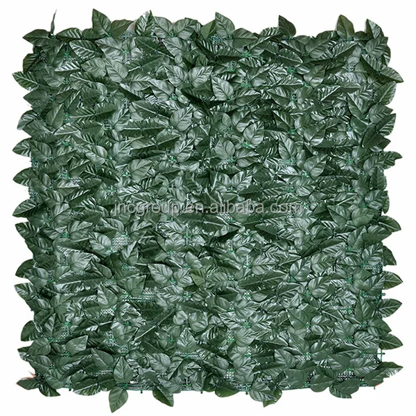 
Artifical plants artificial laurel leaf fence 