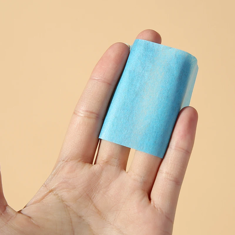 Lameila 50 Pcs Oil Blotting Paper Private Label Oem Facial Oil Absorbing Sheets Portable Wood Pulp Oil Absorbing Paper A612-A623