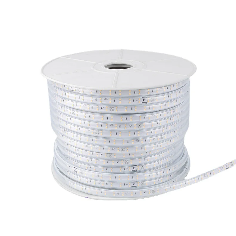 6 Colors RGB Running Jumping Flash 220V IP65 Led Rope Light Flexible Led Strip Light Focos Led Para Casa Horse Race Light 110V