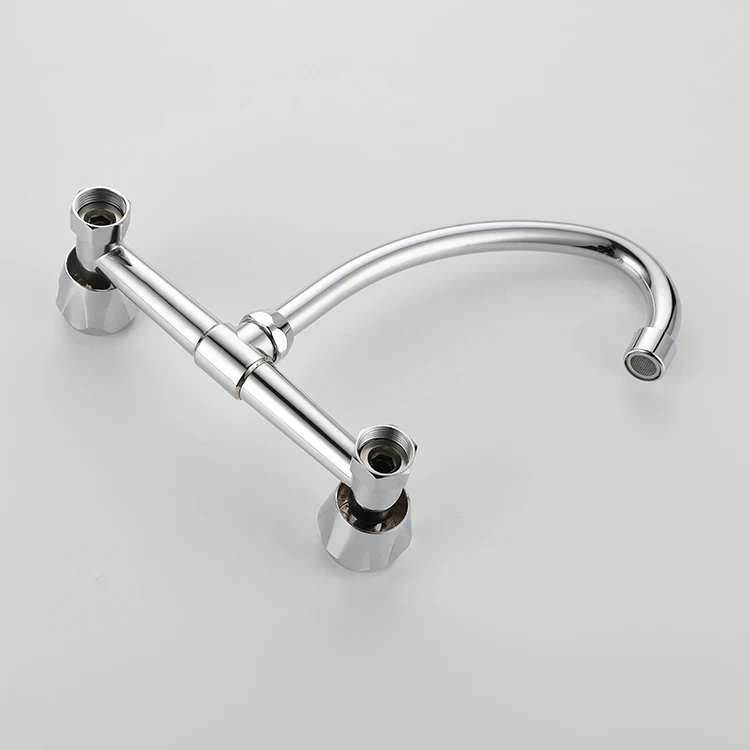 Высокое Качество бортике двойная ручка 2 способа кран для горячей и холодной воды кухонный водопроводный краны Регулируемый Полностью