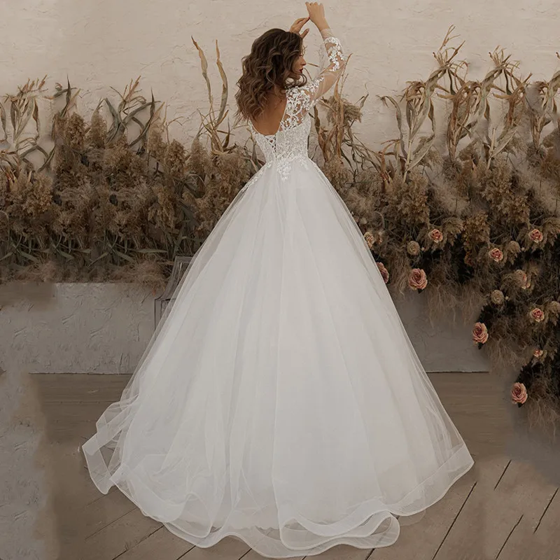 2023 trendy wholesale cheap fashion beautiful ladies modest wedding dress plus size wedding dresses for bride