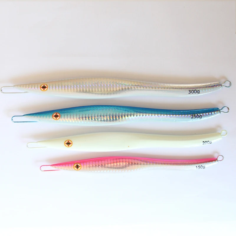 Selco Fishing Plantilla De Metal Fishing Knife Jig 300G Fishing Tube Jig 2022 Obsession Sound Jigs Pesca