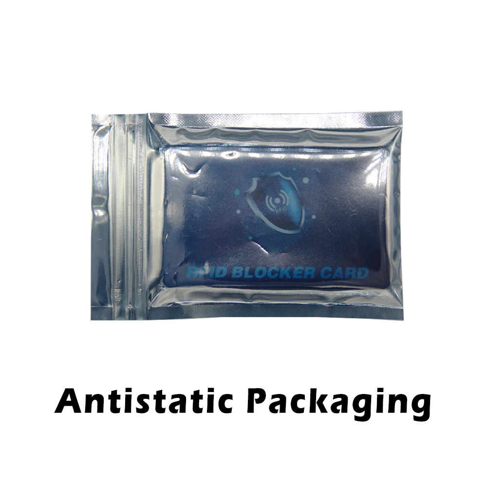 Professional Custom Anti Theft RFID Blocking Card
