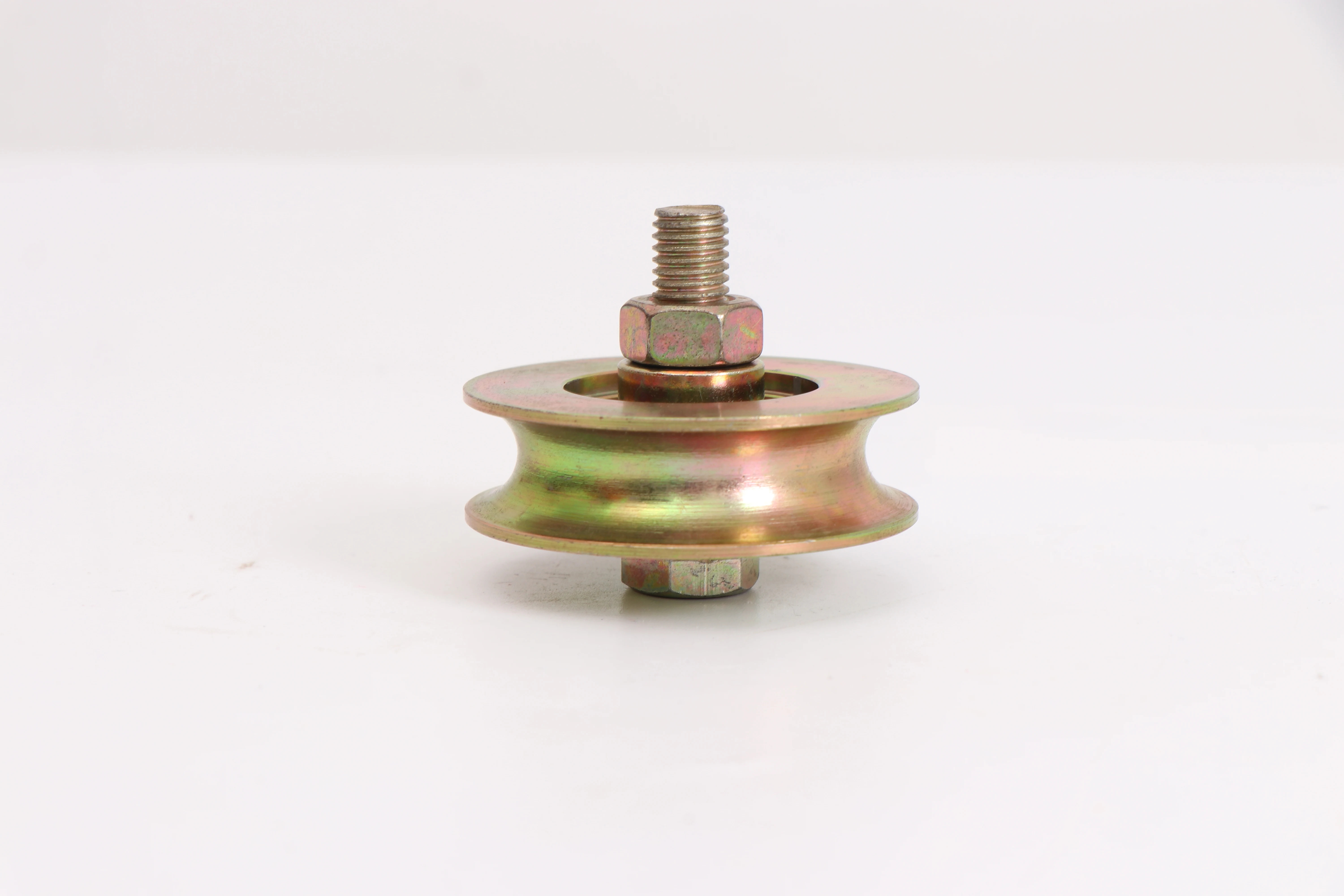 100mm galvanized U groove Sliding Gate Wheel with Internal bracket