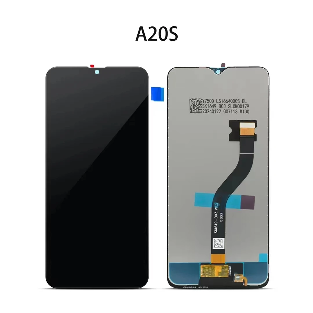 High quality Original Mobile phone lcd screen for Samsung Galaxy A20S display for Samsung A20S lcd touch screen replacement