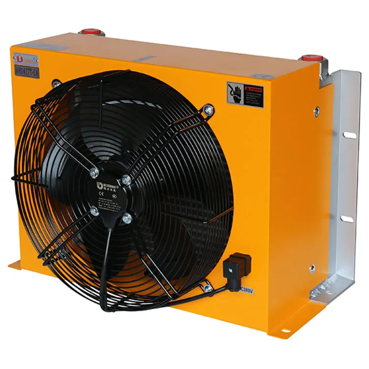 Railway construction machinery  ISO9001 Automatic approved with 24v fan cooler hydraulic oil cooler