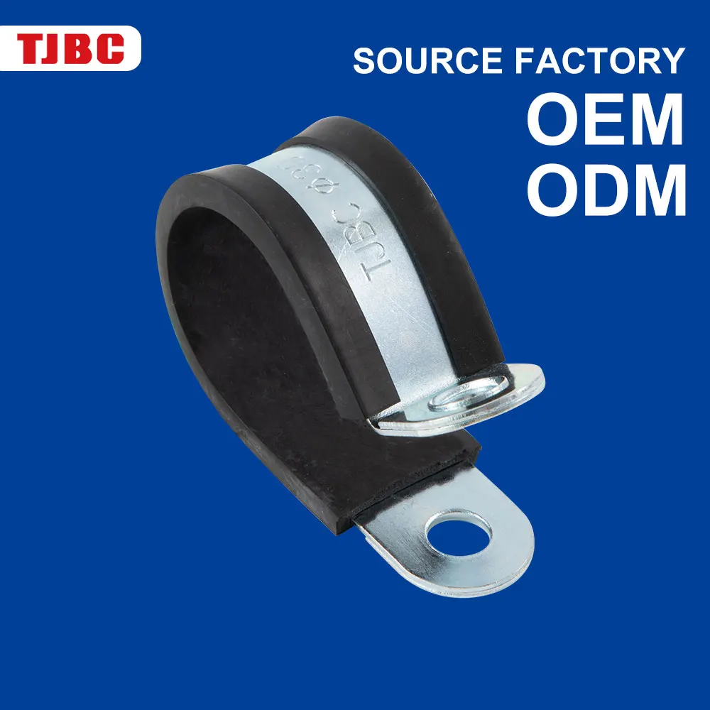 Customizable Insulation P Clip Rubber Hose Clamp