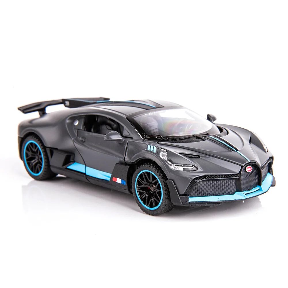 Лидер продаж на Amazon, литые игрушечные автомобили, недорогие 1:32 Bugatti Veyron DIVO, игрушки из сплава, литые игрушки, модель автомобиля