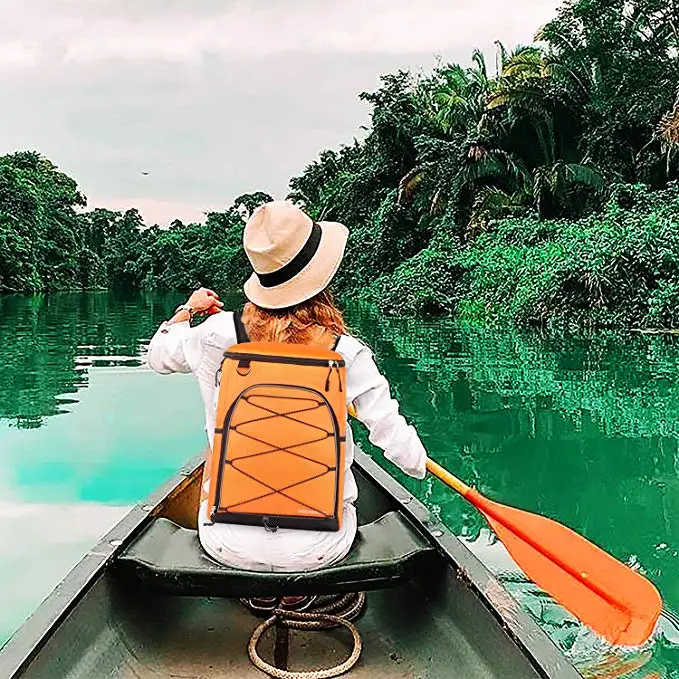 2020 Travelling Insu;ated Leakproof Soft Lightweight Fishing Picnic Park Beach 25 Cans Cooler Backpacks Ice Back Pack Bag