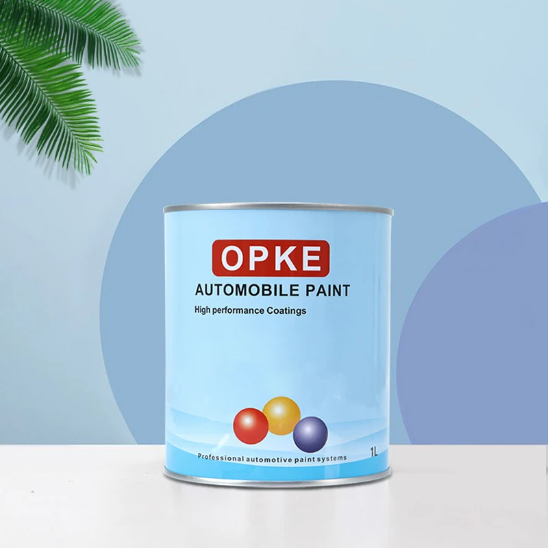 Car Paint OPKE 1K Transparent brilliant red KS-137 1L*12 High practicality Factory Supply Wholesale Price