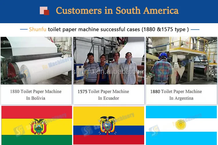 full automatic small roll towel napkin facial tissue toilet paper manufacturing / making machine price