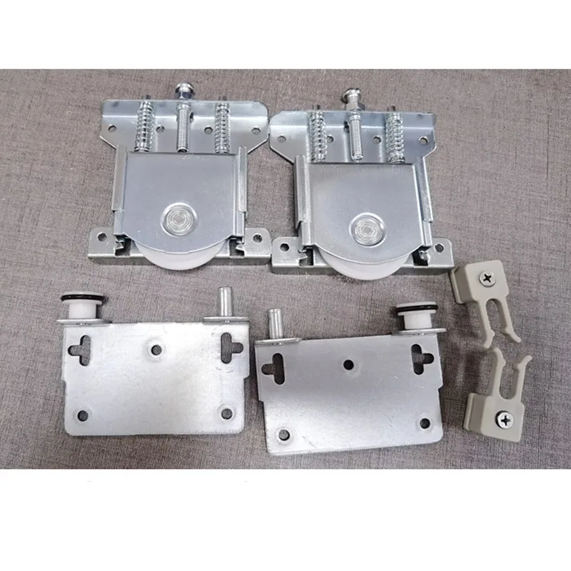 Хорошая цена оптовая продажа железная никелевая пластина колеса для всех раздвижных дверей шкафов