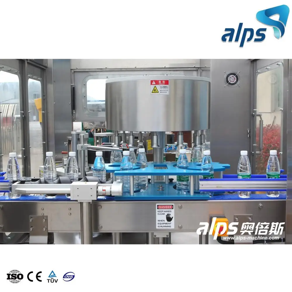 High Quality Rotary Type Mineral Water Beverage Bottle Hot Glue Opp Labeling Machine