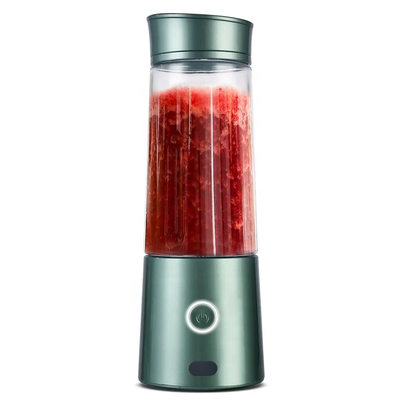 Colorful Convenient Usb Wireless Mini Travel Ice Rechargeable Blender Machine Portable Juicer Blender Cup