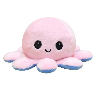 Reversible Plush Fashion Soft Kids Stuff Toy Filp The Octopus