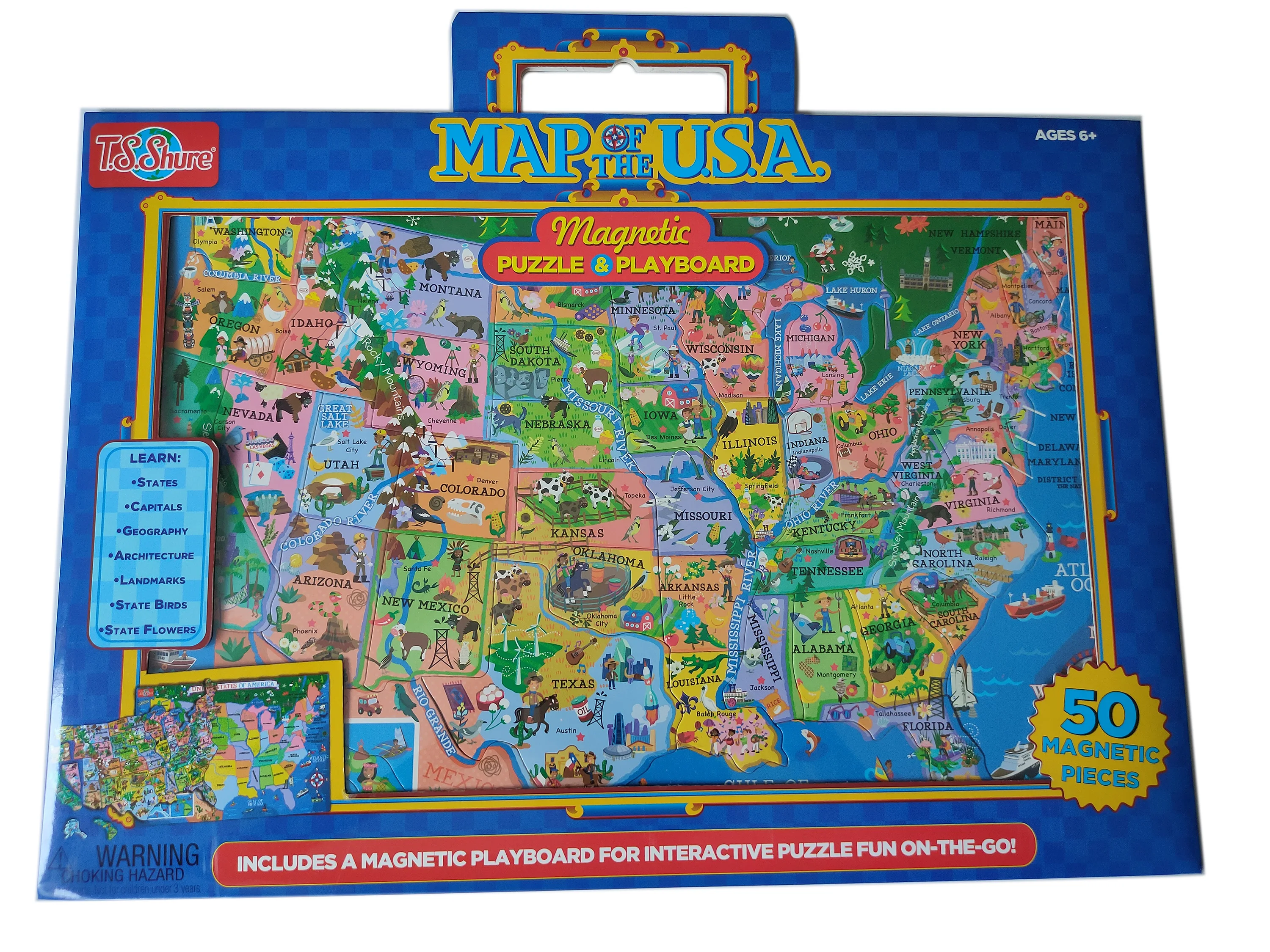 50p magnetic puzzle for kids