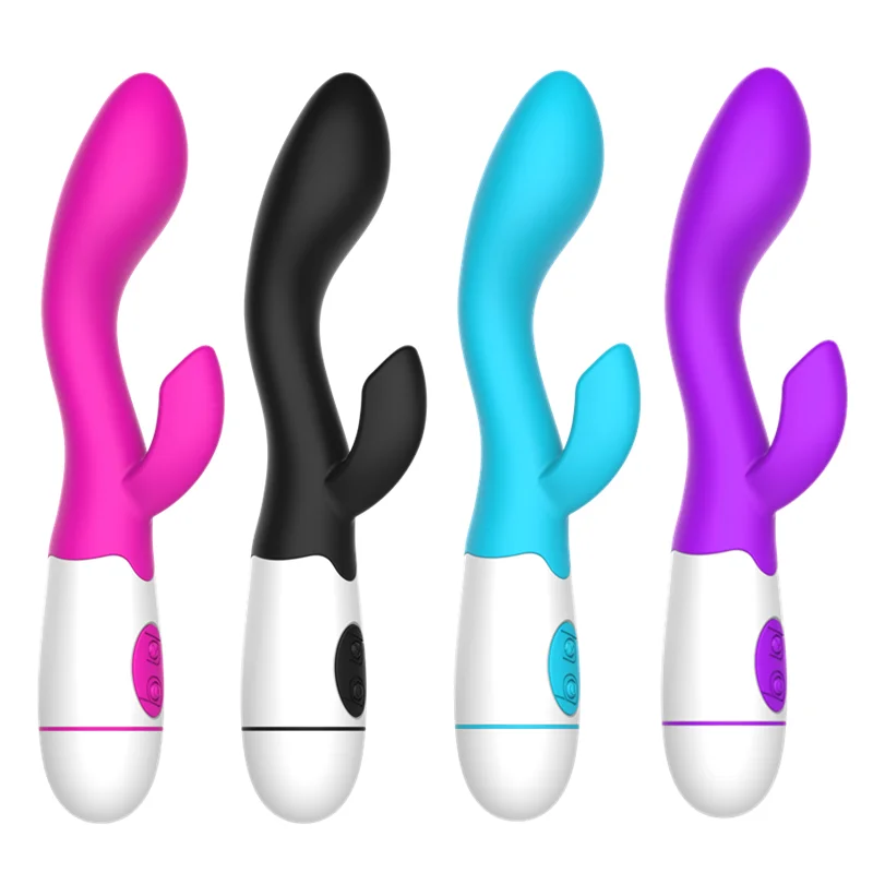Multi-powerful mode vibration g spot silicone adult vibrator sex toy