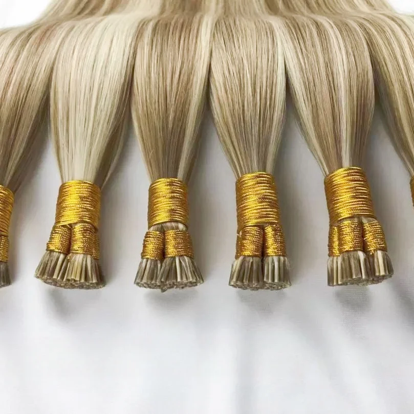 100% Russian Human Hair K Tip Keratin Flat Tip Extension Invisible Natural Hair Extension For Women 100g Russian Hair Extensions