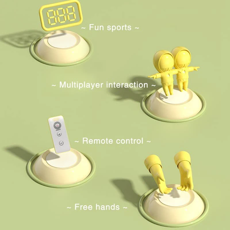 Home Workout Fitness Smart Control Rope Skipping Machine Electric Automatic Intelligent Jump Rope Machine With Counting