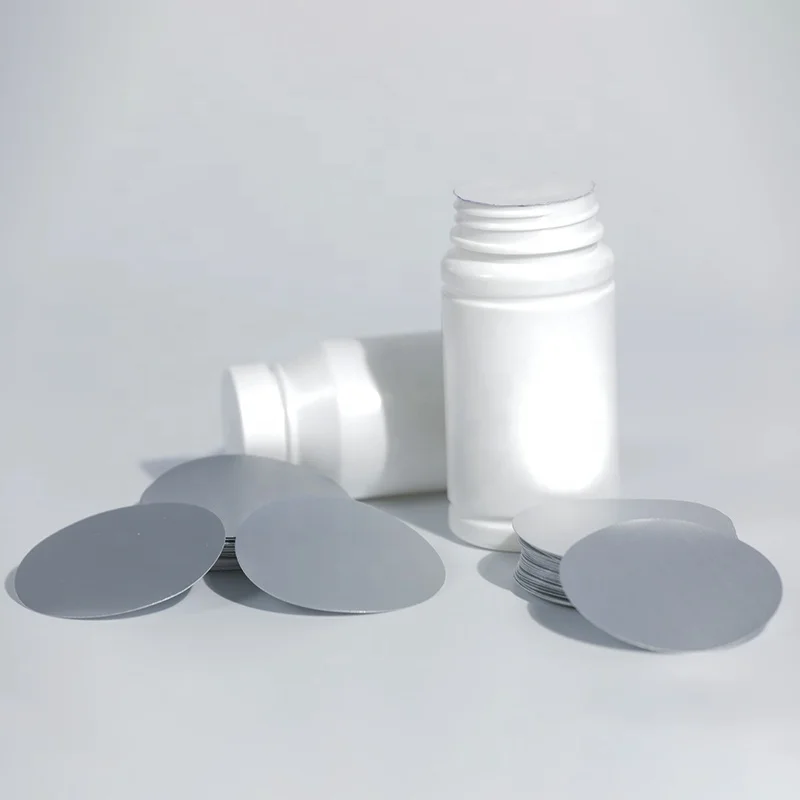 Customized printing logo induction seal liner gasket for plastic bottles containers jars lid