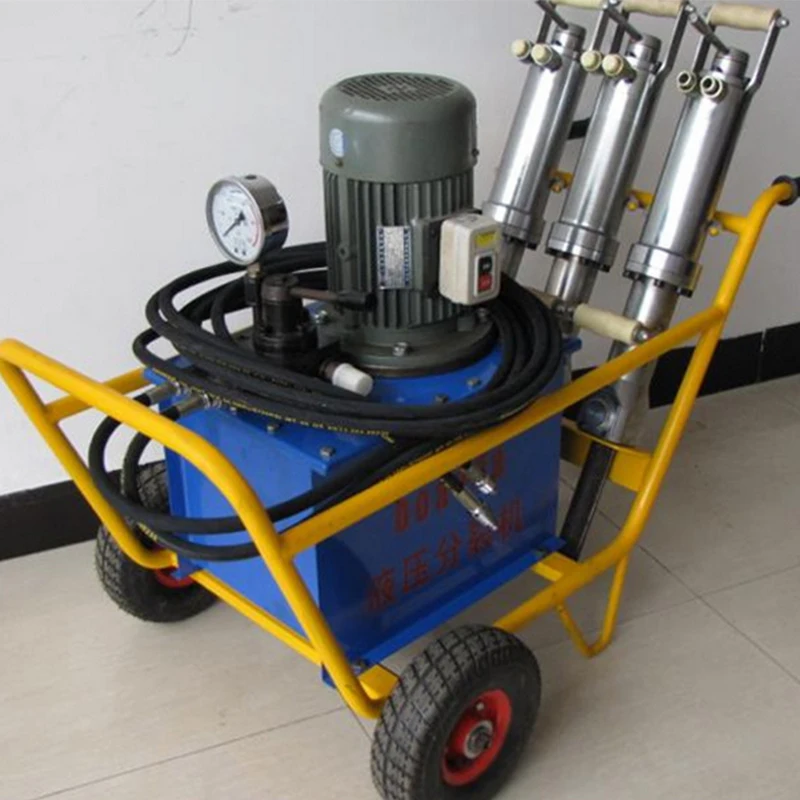 Factory 2200t Hard Rock Splitter Best Seller Hydraulic Stone Splitter For Quarry