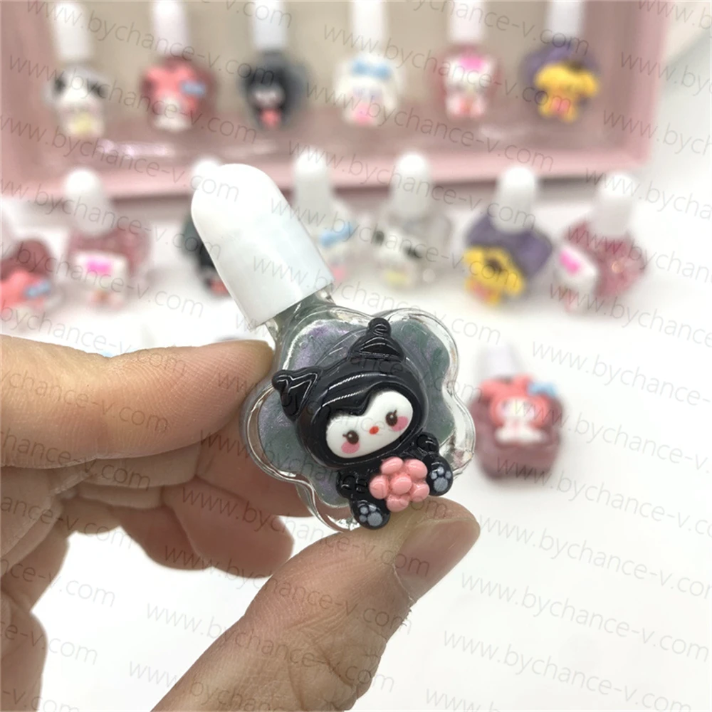 little girls party favors popular cartoon glitter nail polish for girls pretend princess games cosmetic supplies