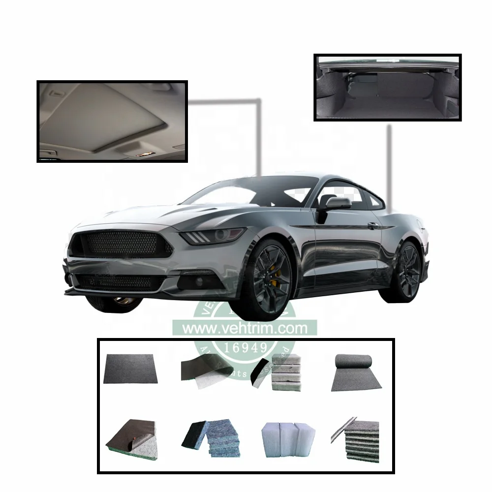 Factory Direct Sale Car Accessories Insulating Combined Sandwich Felt