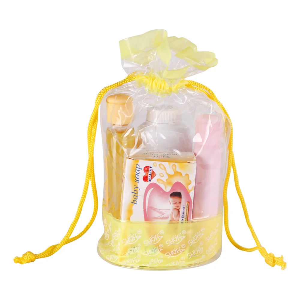 SHOFF aromatic mini bag packing newborn baby gift set baby accessories with baby shampoo.