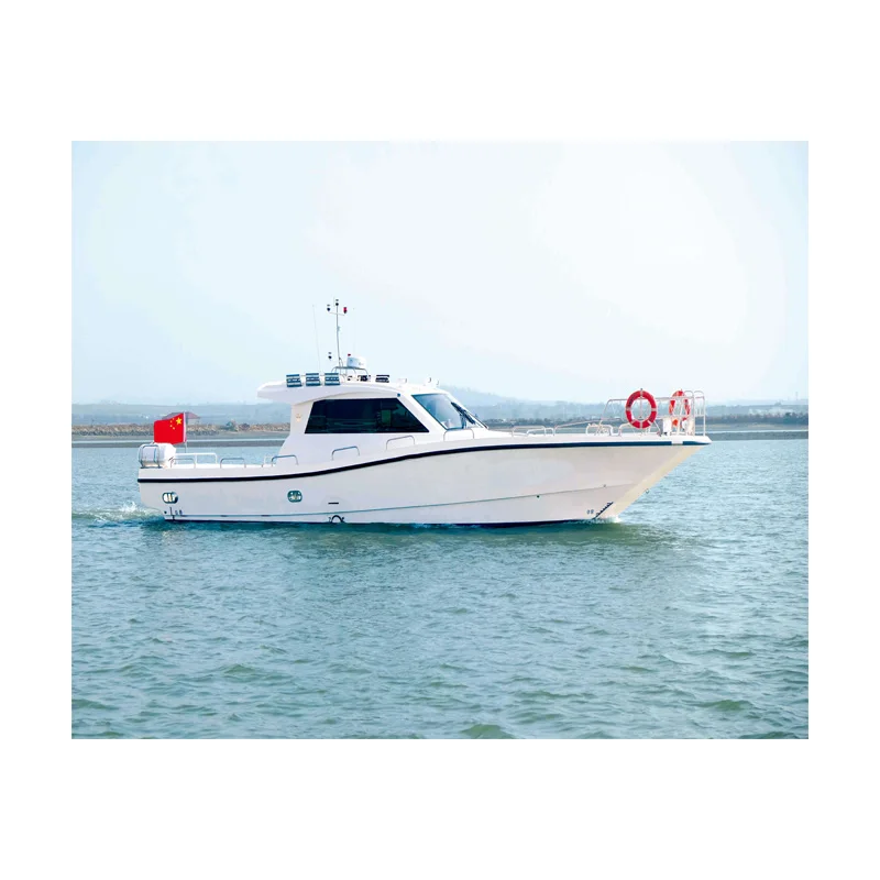 Reinforced Fiberglass recreational raft leisure and fishing cabin cruiser passenger ship luxury yacht fishing boat